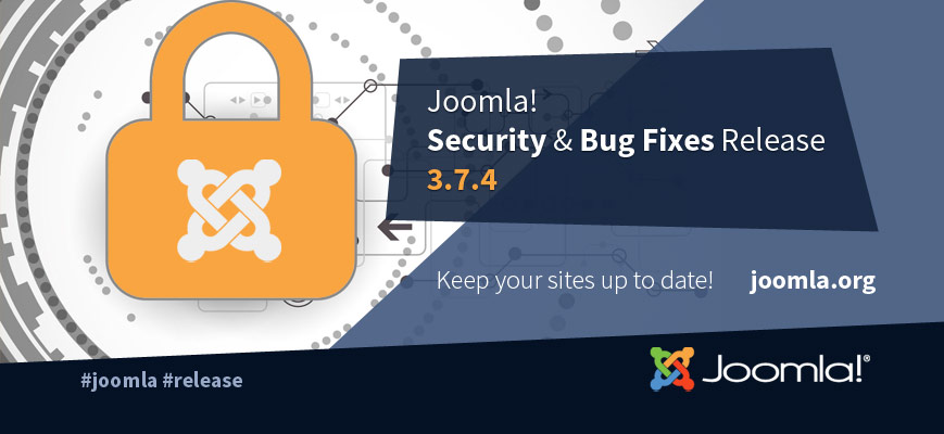joomla 3.7.4 update