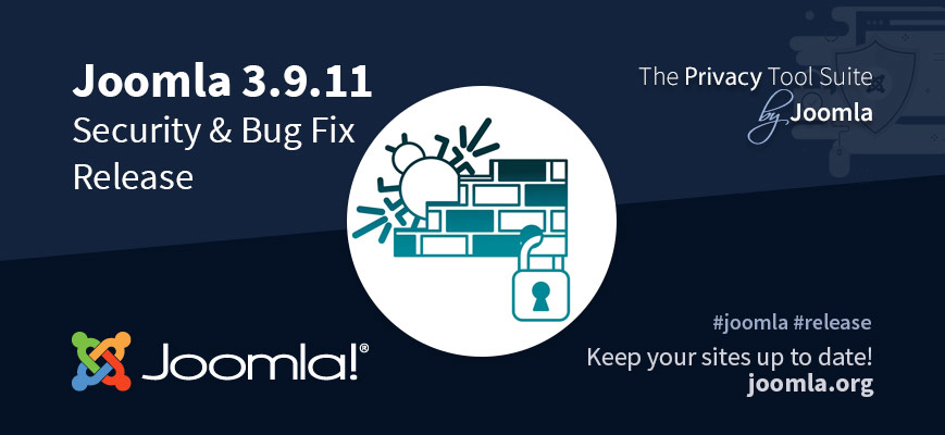 joomla update 3.9.11